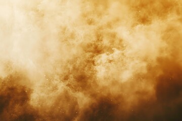 Obraz premium Golden Nebula: A Cosmic Tapestry of Light and Shadow