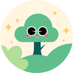 Naklejka premium Ecology - environment - illustration