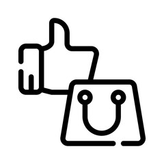 product feedback line icon