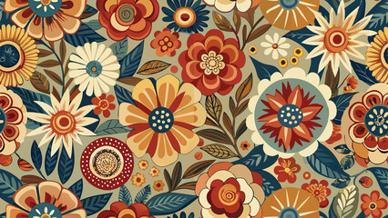 seamless floral pattern	