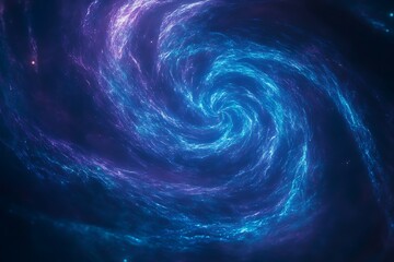 Cosmic Whirlpool Galaxy - Stunning Space Nebula