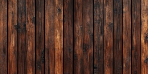 Fototapeta premium Dark Wood Plank Background