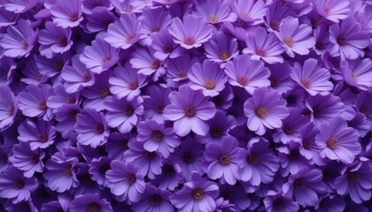 Blooming purple flowers nature floral arrangement outdoor close-up beauty