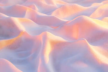 Obraz premium Delicate Pastel Fabric Texture with Sunrise Hues