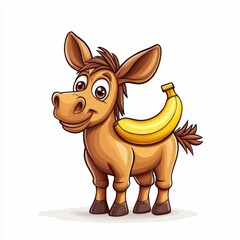 Donkey with Banana