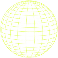 Cyber Neon Wireframe Paraboloid