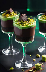 chocolate mousse dessert