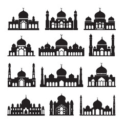 vector illustration of mosque