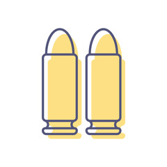 Cartridges  Vector icon