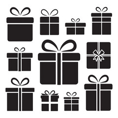 gift boxes vector