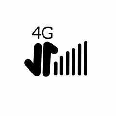 4G logo internet service
