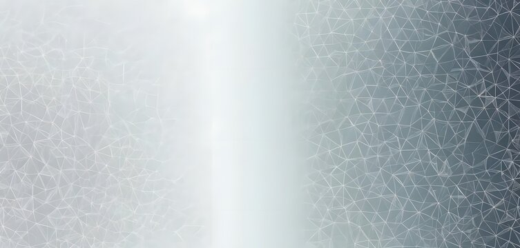 Geometric network of interconnected lines and shapes on a gradient background