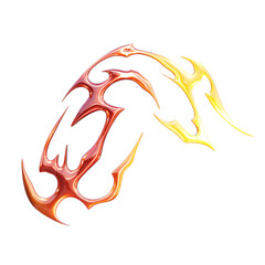 Y2k Metallic Neotribal