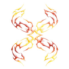 Y2k Metallic Neotribal