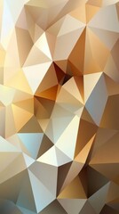 Obraz premium Stunning Gold Polygonal Abstract Geometric Design