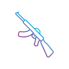 Rifle  Vector icon