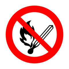 no fire sign