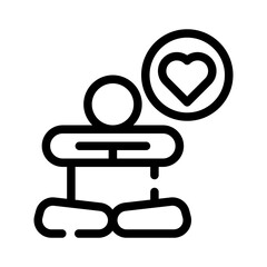 self care line icon
