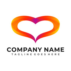 Abstract Colorful Logo Design Elements