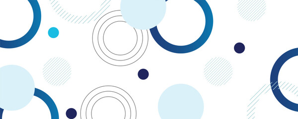 geometric abstract background.blue gradations.circle effect style.shape line.