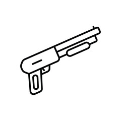 Shotgun  Vector icon