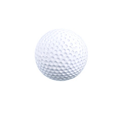 golf ball isolated on transparent background