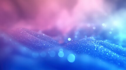 A Dreamy, Ethereal Landscape of Soft Color Gradients and Sparkling Details