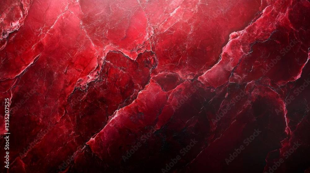 Poster red marble texture creating dramatic and luxurious background