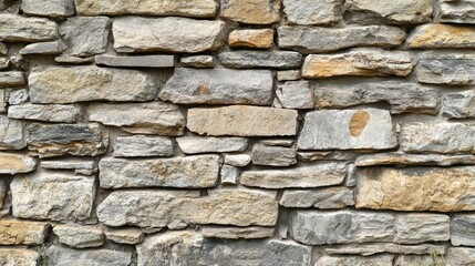 Obraz premium Natural Stone Wall Texture for Architectural and Design Projects