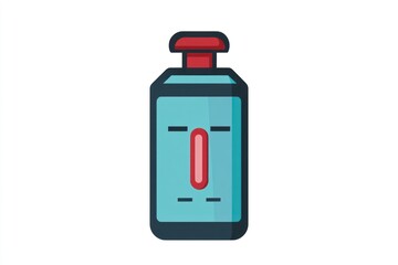 Obraz premium Cartoon Water Bottle with a Thirsty Face Expression Hydration Concept Creative Design for Kid