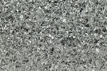 Textural image of a thin metal foil