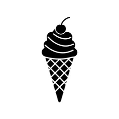 creative details Ice Cream Icon vector illustration 