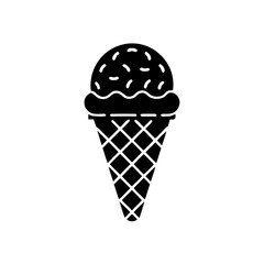 creative details Ice Cream Icon vector illustration 