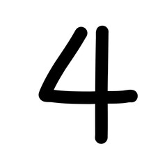 Obraz premium Number