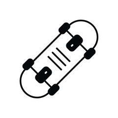 skateboard Vector icon