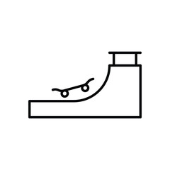 ramp Vector icon