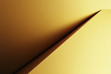 Gold golden yellow white orange brown black abstract background. Geometric shape. Line stripe angle diagonal 3d shadow. Light shine metal metallic. Color gradient. Premium. Business. Design.