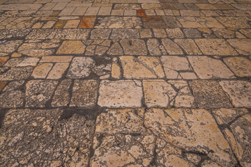 Stone Road in Jerusalem, Israel