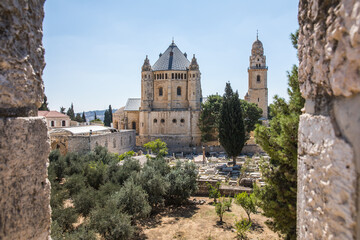 Basilica of the Assumption of the Blessed Virgin Mary in Jerusalem, Israel