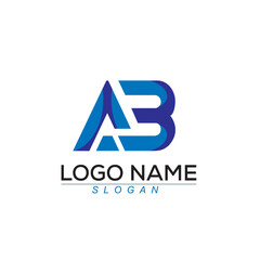  AB Letter Logo Design