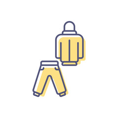 Ski Accessory Vector icon