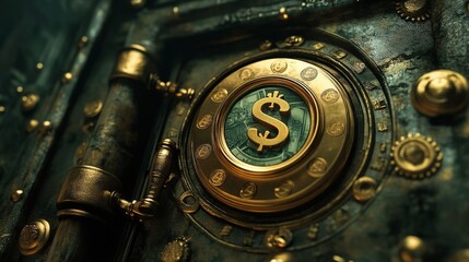 Obraz premium Unlocking financial opportunities. Money made visible. 