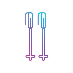 Sli Pole Vector icon