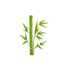 Fototapeta premium Simple Jungle Bamboo Detail Icon 