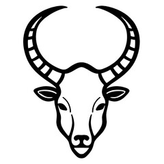 illustration of a gazelle 