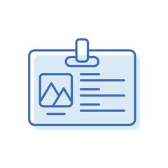 Ski Pass Vector icon