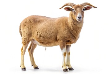 Obraz premium somali sheep isolated on white background