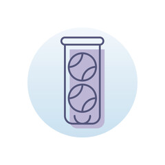 Tennis Balls Vector icon