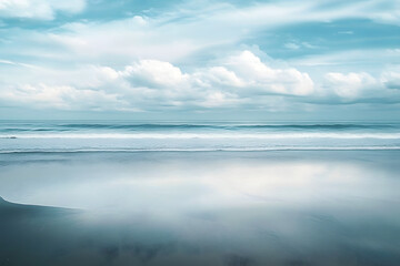 Fototapeta premium Beach backgrounds abstract outdoors.