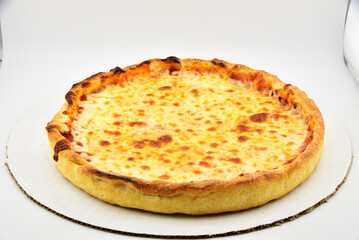 Freshly Baked Pizzas with Golden Crust and Tasty Toppings
